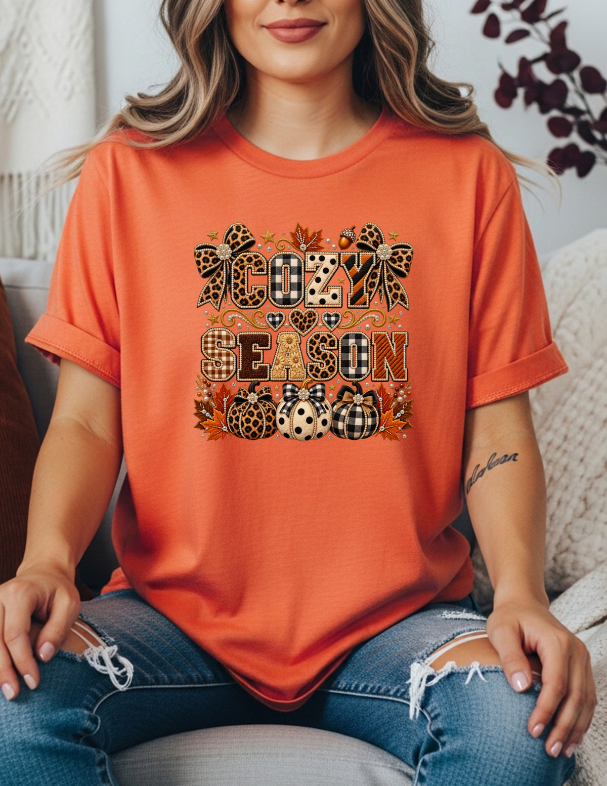 Fall Vibes Collection โ Seasona:l Graphic Tees