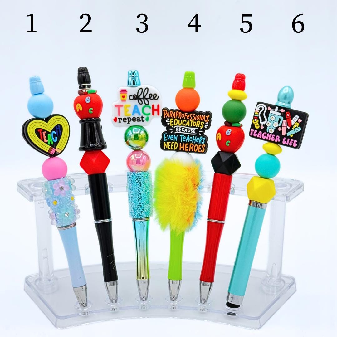 Awesome Teacher Beaded Pens