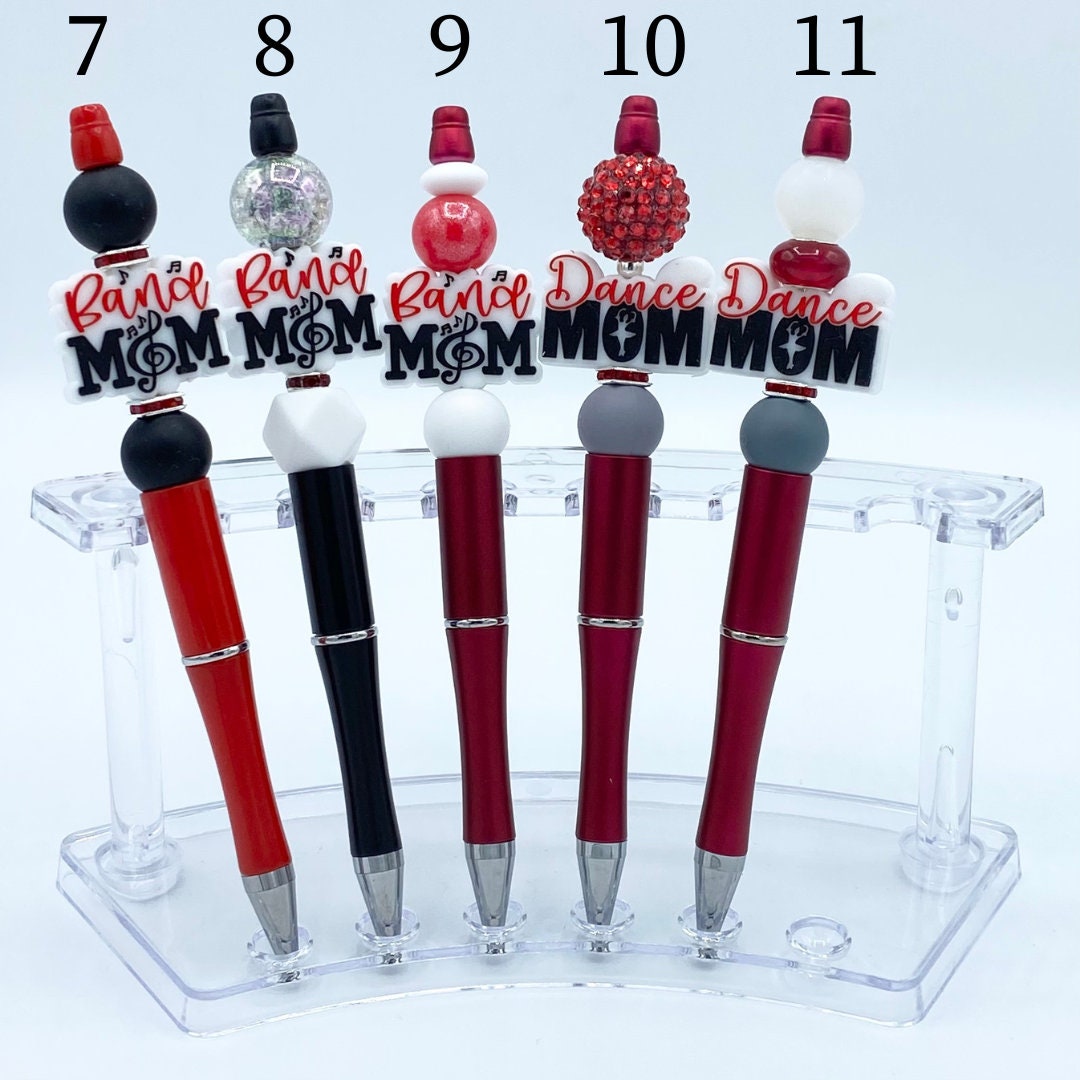 Band Mom Dance Mom Beaded Pens