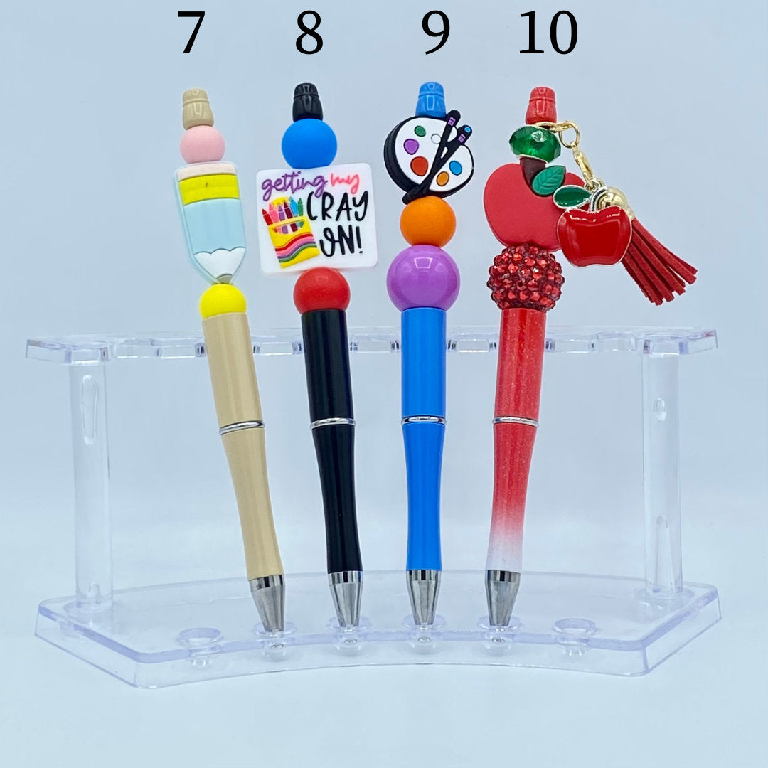 Best Teacher Beaded Pen