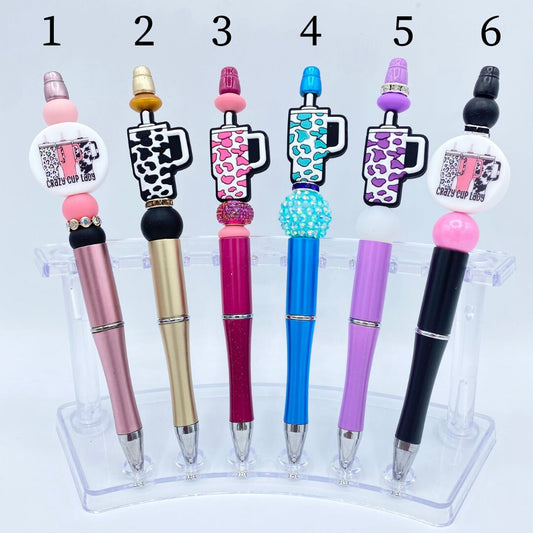 Big Cups Beaded Pens