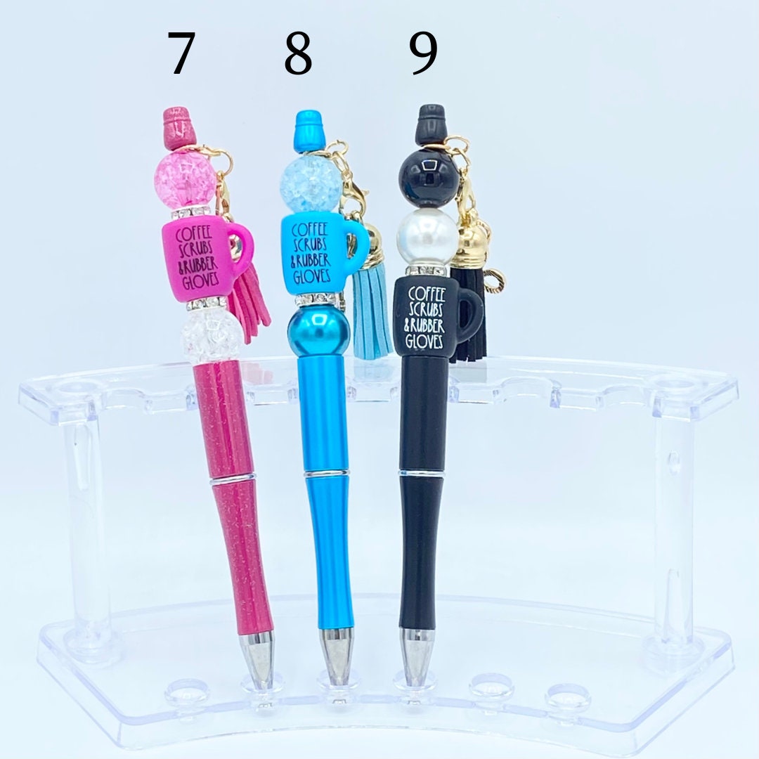 Coffee Scrubs Beaded Pen