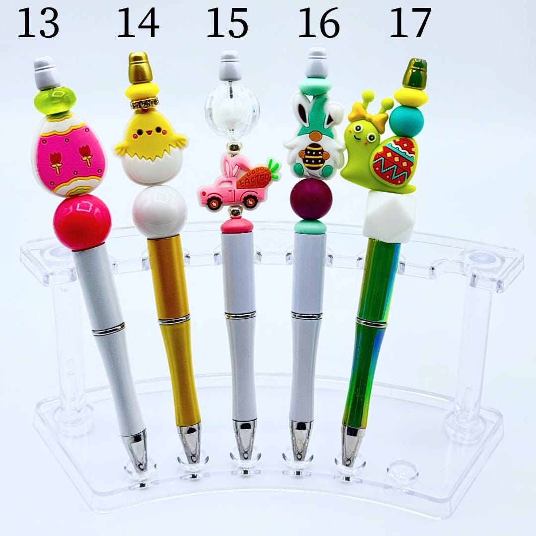 Easter Themed Beaded Pens