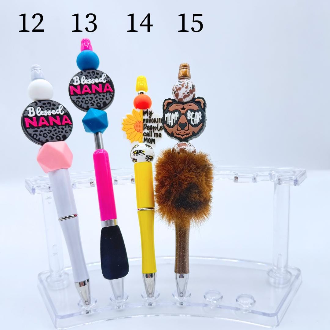 Nana Themed Beaded Pens