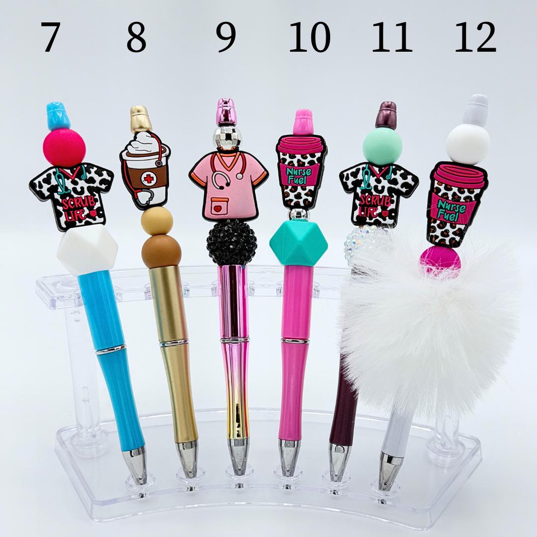 Nursing Scrubs Beaded Pens