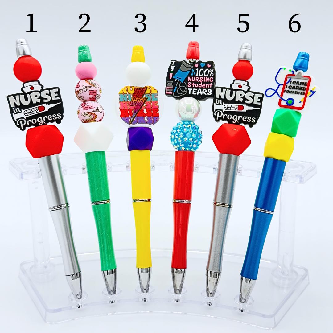 Nursing Student Beaded Pens
